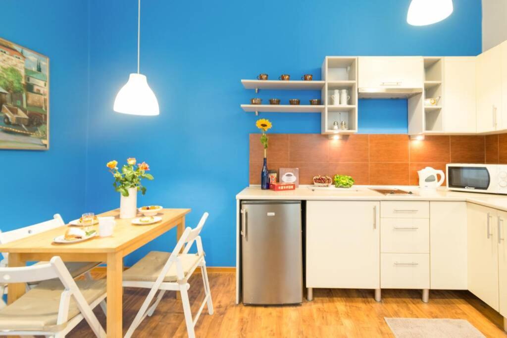 The Quiet Blue Home In The City Center! Krakow Exterior photo